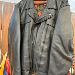 Brand New Men’s Riding Leather Jacket XL