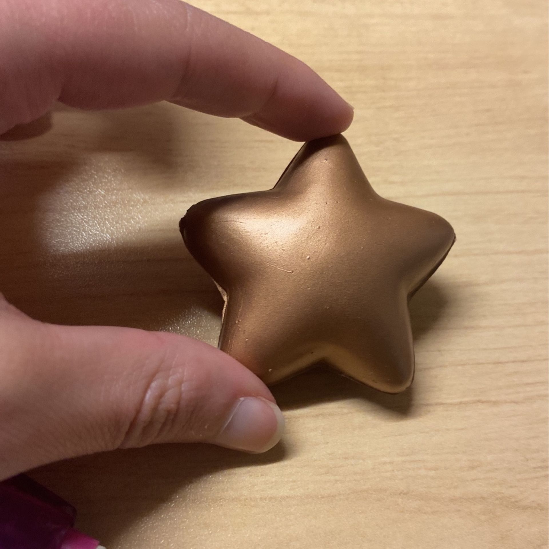 Gold Star Stress Ball Toy