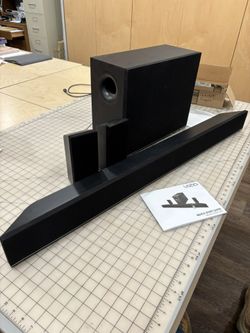 Vizio High Definition Soundbar With Wireless Subwoofer