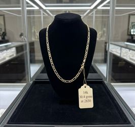 14k fig chain