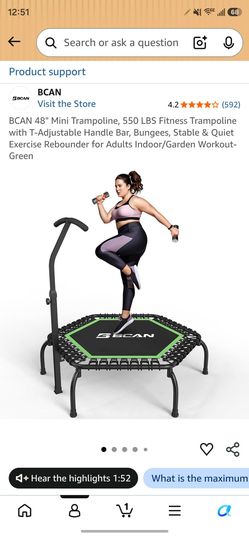 Mini Trampoline / Rebounder