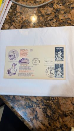 Babe Ruth 1983 First Day of Issue Cover