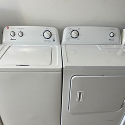 WASHER AND DRYER SET AMANA