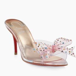 Christian Louboutin Aqua Strass 80MM Pumps