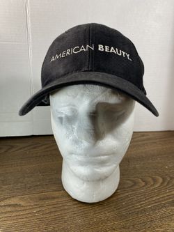 Vintage American Beauty Film Crew Movie Hat 1999 'Look Closer' Strapback Black
