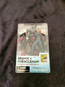 Spawn & Miracle Man 2 Pack SDCC Figures