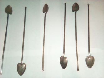 Vintage silver spoons