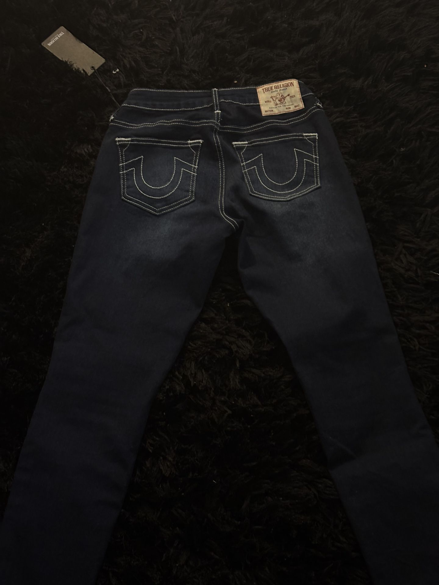 True Religion Dark Wash Skinny Jeans