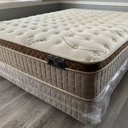 Ck Organic Cloud Edition Europillow Top 12inch Matres!!