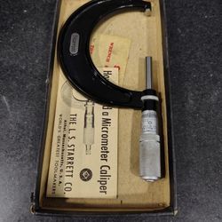 L S Starrett Micrometer , Precision Tool , Micrometer