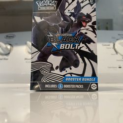 Pokemon Black Bolt Booster Bundle