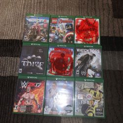 Xbox games, used