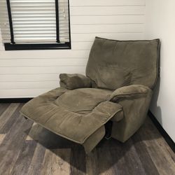 Beige Cloth Lazy Boy Recliner
