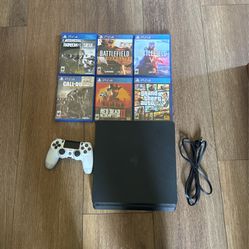 PS4 Bundle With 6 Games 