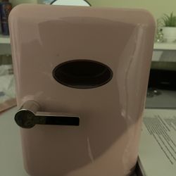 Pink Mini Fridge 
