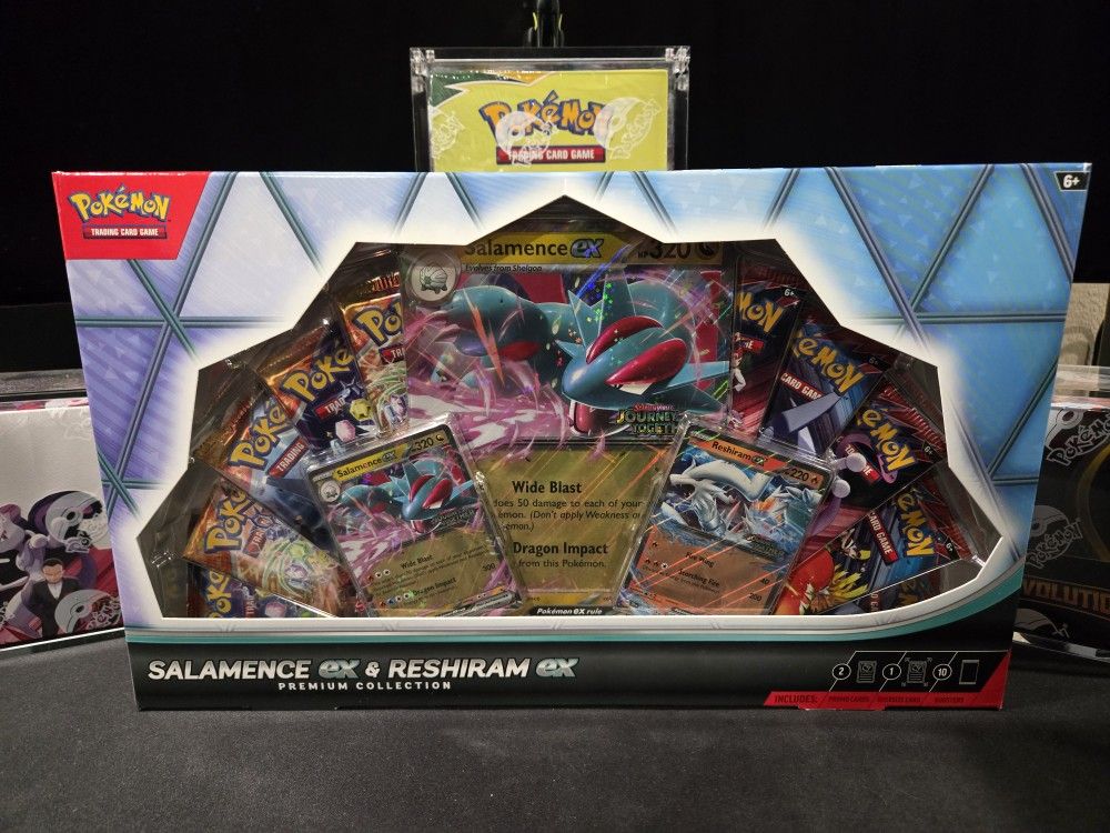 Salamence ex & Reshiram ex Premium Collection