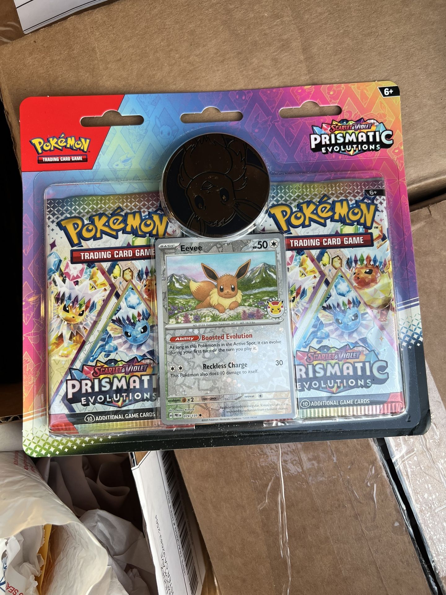 Pokemon Prismatic Blister Pack