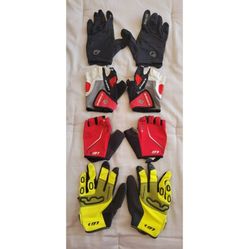 Cycling Biking Gloves Pearl Izumi, Garneau, Inbike, Size L & XL