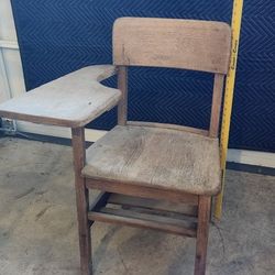 Antique School Chair