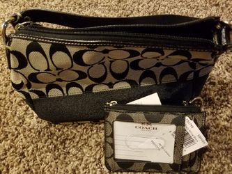 Coach purse and wallet