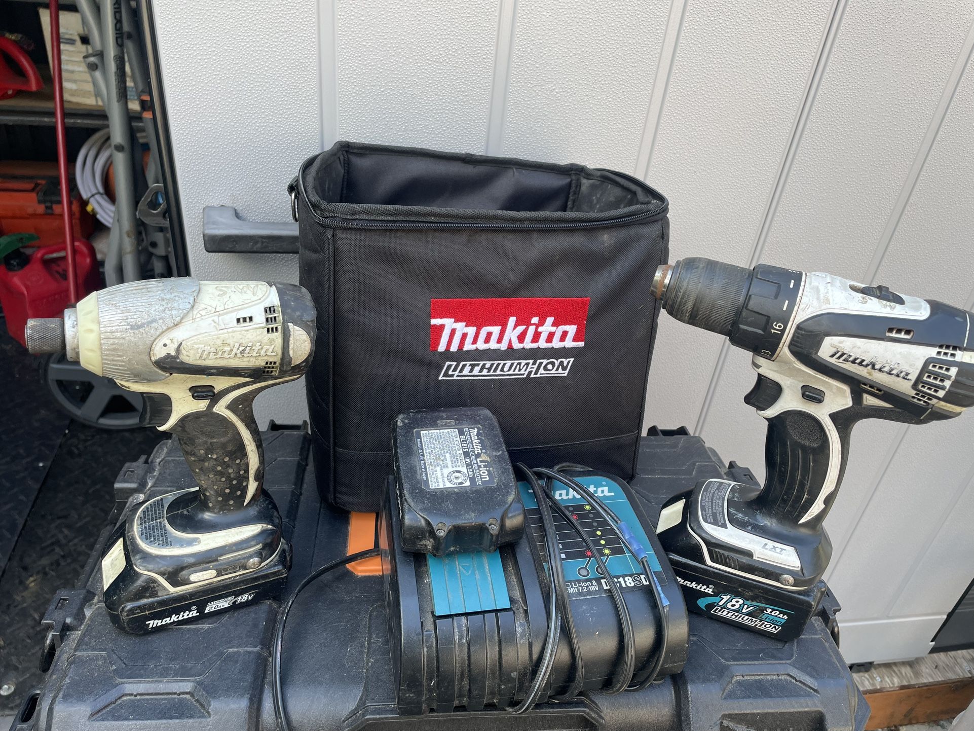 Makita 18v Drill/Impact Set