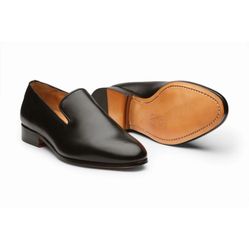 3Dm Lifestyle men black Leather Venetian Loafer US 8-8.5 UK 7