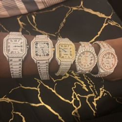 ✅, full Moisanaite diamond✅, diamond tester certified ✅, automatic movement ✅ Sapphire glass✅