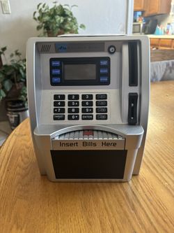 Talking Kids ATM Play Bank