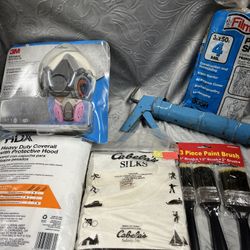 Painters Pal Set Up- Includes Mask, Coverall, Misc 