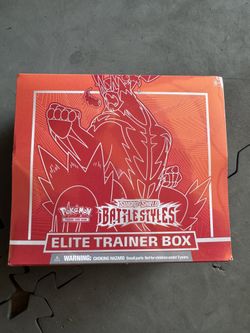 Pokémon Sword & Shield Battle styles Elite Trainer Boxes