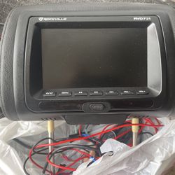 Headrest T.v