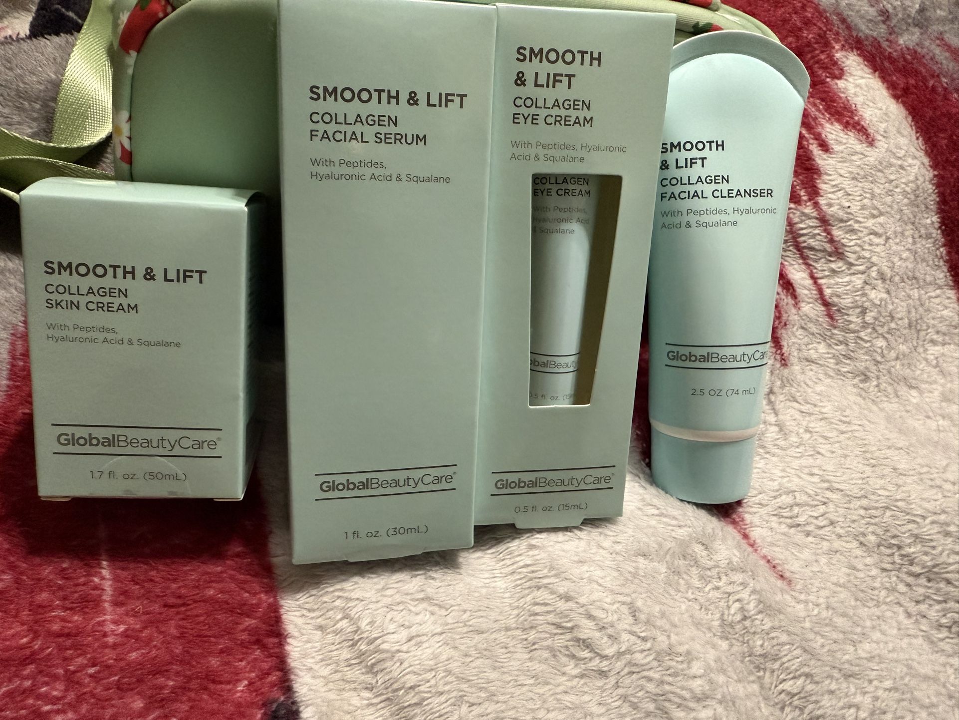 Skincare Set – Global Beauty Care Serum, Eye Cream, Cleanser & Skin Cream, 4 set