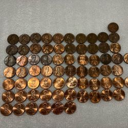 Set Of Denver Mint Pennies From 1(contact info removed)