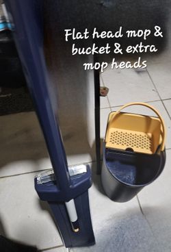 Flat Mop & Bucket Set