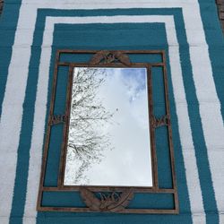 Metal Tropical Mirror