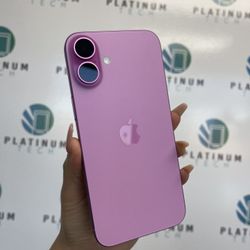 iPhone 16 Plus T-Mobile Or Metro Pcs Only! Pink Like New Battery 100%