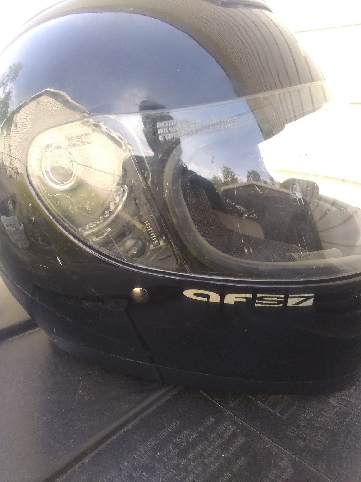 Fuller motorcycle helmet