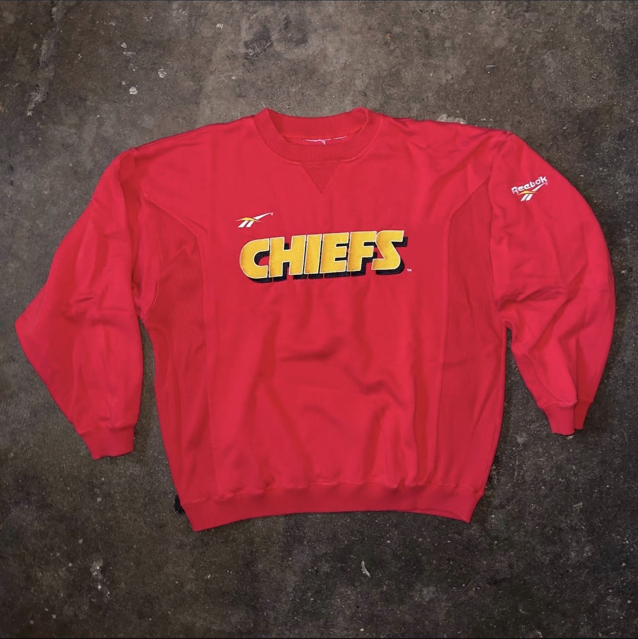Vintage Kansas City Chiefs Reebok Crewneck