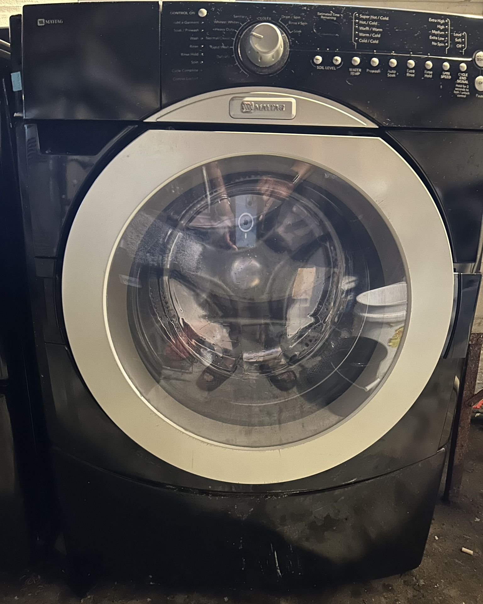 Maytag Front Loader Washer And Dryer With Storage Unit