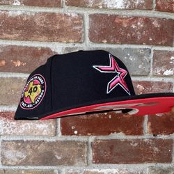 New Houston Astros Lava Hat 7 1/2 