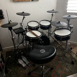 Roland VAD307 Electronic Drum Kit – Complete Setup