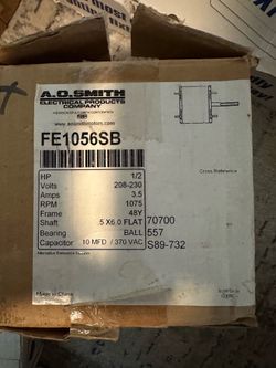 A O Smith motor