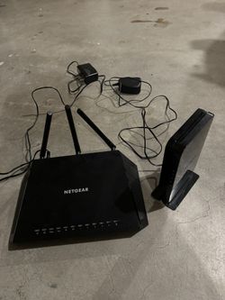 Netgear Router and Modem