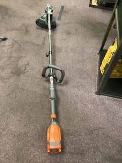RIDGID 18V Brushless String Trimmer (Tool-Only) $120