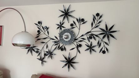 Mid Century Hollywood Regency Metal Wall Hanging