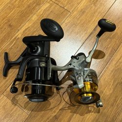 Penn and Okuma Fishing Reels 8000