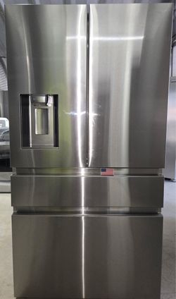 Samsung stainless counter depth 4-door refrigerator with AutoFill pitcher