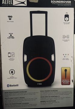ALTEC LANSING WIRELESS PARTY SPEAKERS ✅