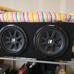 10 Inch Kicker Comp Subs 
