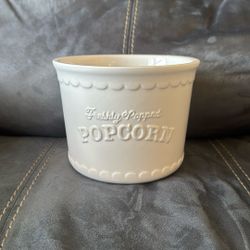New Ceramic Popcorn Bowl Dish